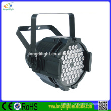 China best price dmx led par can 54x3w rgbw par 64 led par light